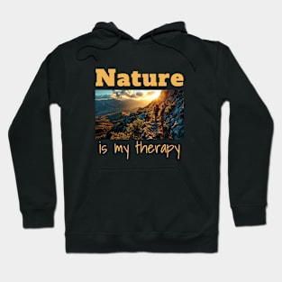 Nature is my Therapy - Outdoors Hoodie